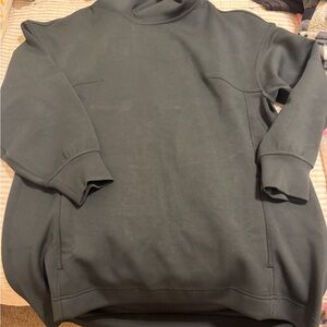 lululemon athletica emerald green turtleneck sweatshirt
